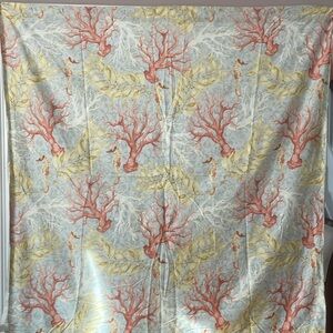 Pottery Barn organic Cotton Shower Curtain.